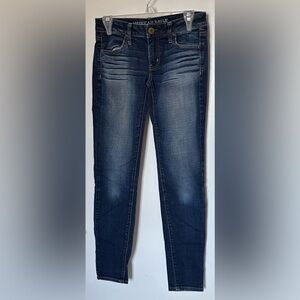 American Eagle Outfitters Dark Blue Jegging Jeans